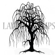 Lavinia Stamps - Weeping Willow Tree LAV296 1pc